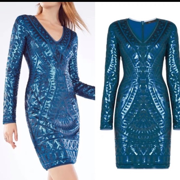 BCBG Dresses & Skirts - BCBG Sequin Dress 12